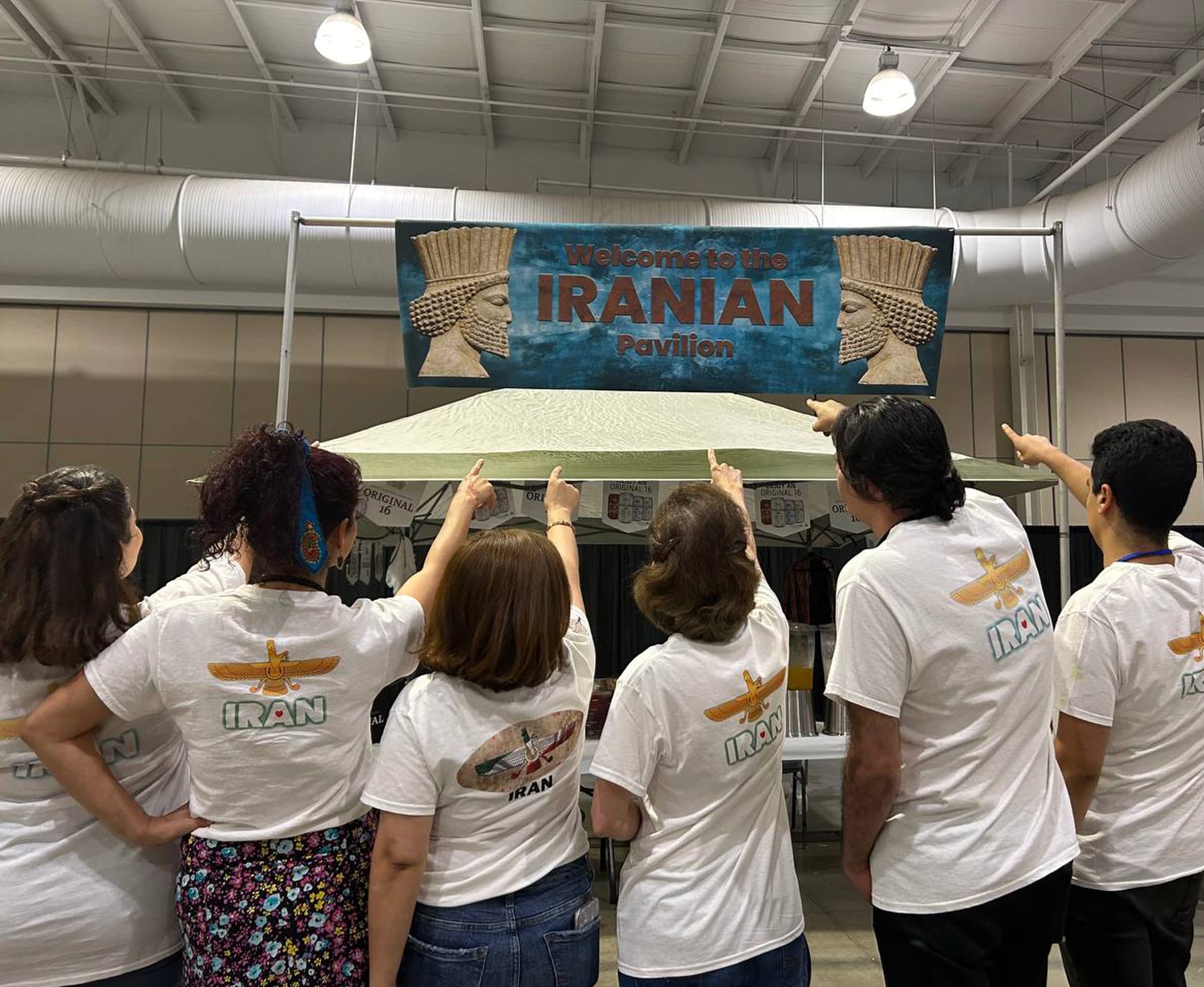 The Iranian Pavilion at the Saskatoon Folkfest 2024