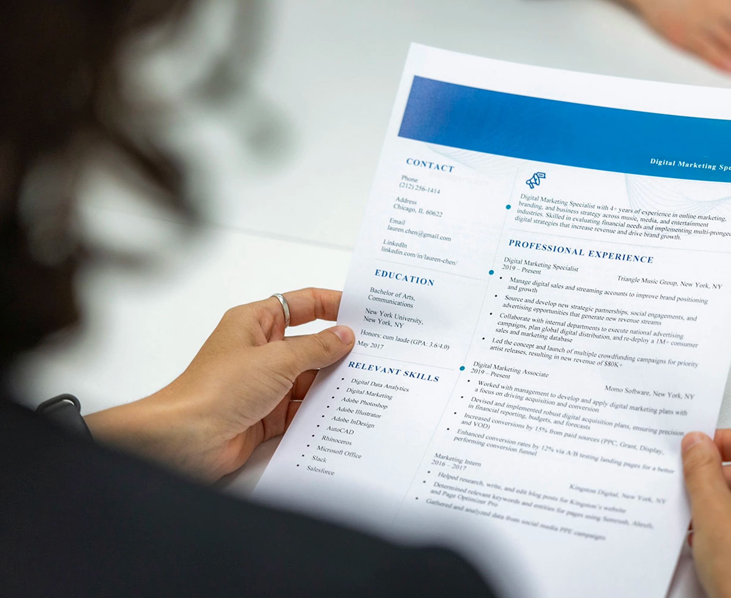 Enhance Your Resume