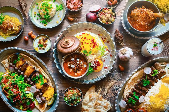 Iranian Food Table