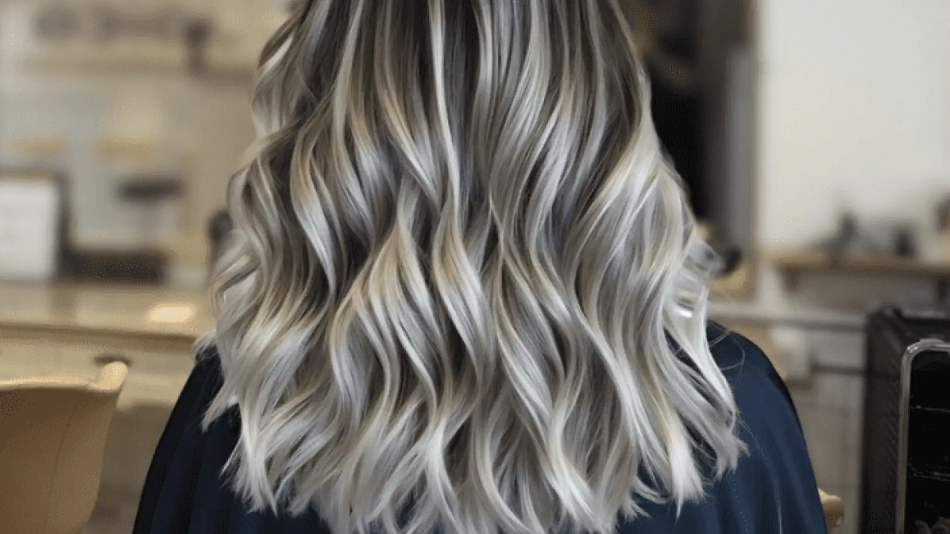 Platin hair highlight